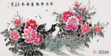 當(dāng)代擅畫牡丹的畫家石開 寫意牡丹精品賞析與收藏價(jià)值